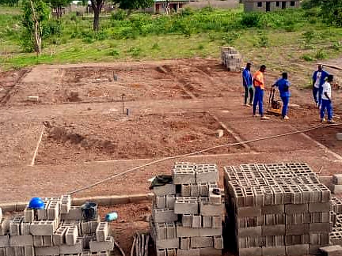 Agglos et matériaux approvisionnés sur le chantier